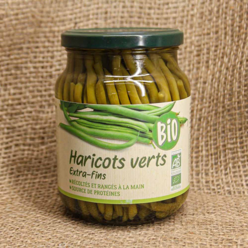 Haricots Verts Extra Fins Bio