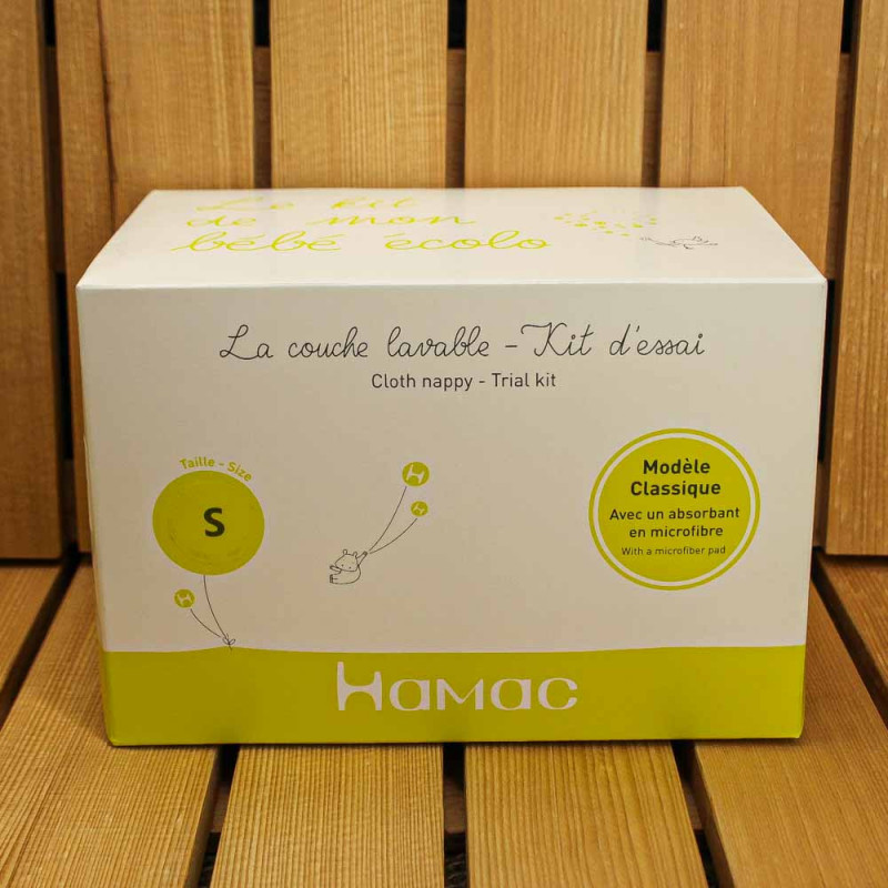Kit d’Essai Couche Classique Green Banana – Microfibre